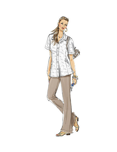 Blouse pattern - McCall's 6124