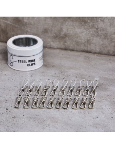 Metal clip box - Chrome silver 2