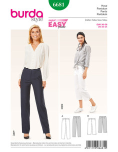 Pants pattern - Burda 6681