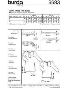 Tunic pattern - Burda 6683 2