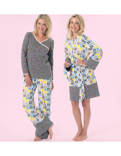 Robe, belt, tops, dress, shorts, and pants pattern - McCall's 7297