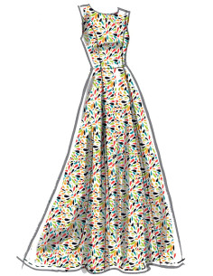 Dress pattern - McCall's 8060 2