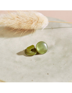 Swing Button - Matcha Leaf 2