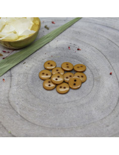 Classic Shine Button - Ochre 2