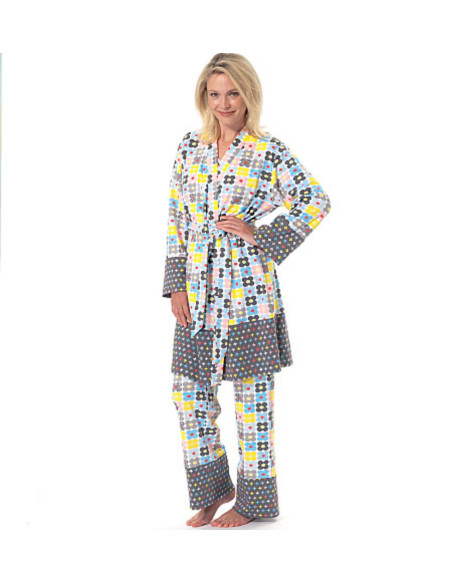 Robe, belt, tops, dress, shorts, and pants pattern - McCall's 7297