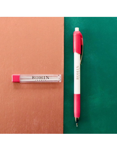 Bohin Extra-Fine Mechanical Chalk Pencil - White
