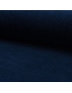 Nicky velvet fabric - Navy blue