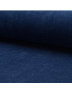 Nicky velvet fabric - Denim blue