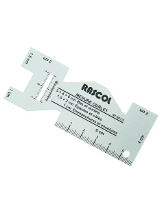 Aluminum hem gauge Rascol