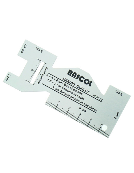 Aluminum hem gauge Rascol