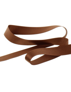 Light brown satin ribbon