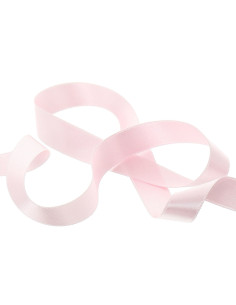 Satin ribbon - Baby pink