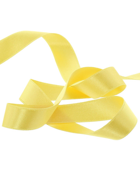 Satin ribbon - Yellow