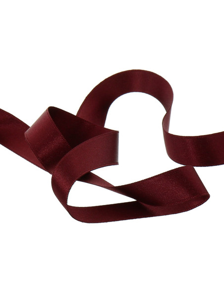 Satin ribbon - Wine lees