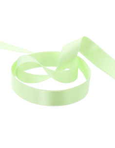 Satin ribbon - Aqua green