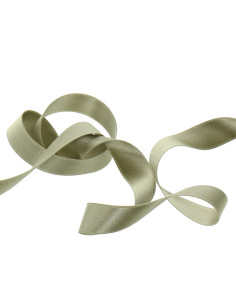 Light taupe satin ribbon