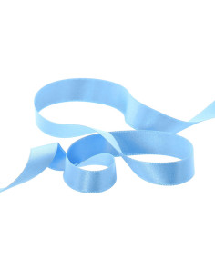 Satin ribbon - Sky blue