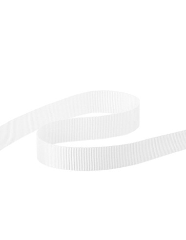 Grosgrain ribbon - White