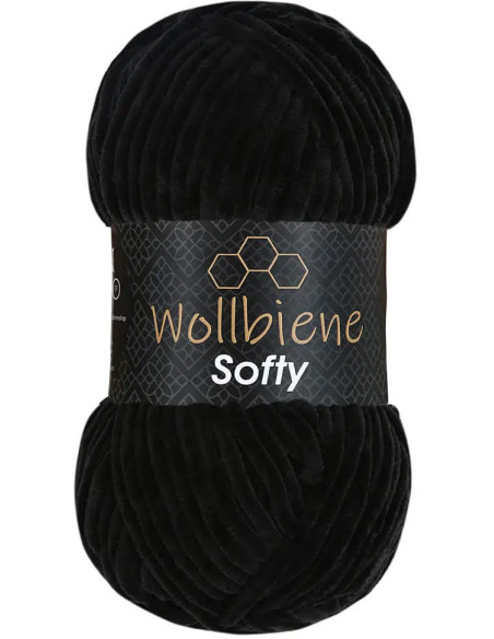 Fil chenille Softy Wollbiene