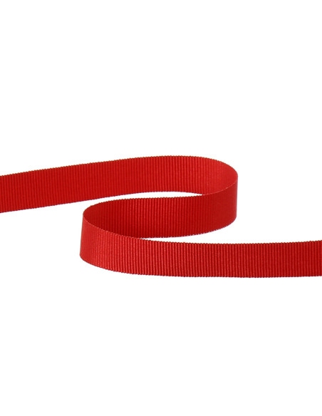 Grosgrain ribbon - Blood red