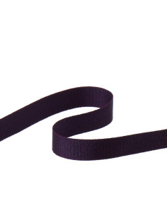 Grosgrain ribbon - Eggplant