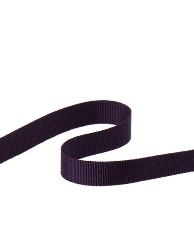 Grosgrain ribbon - Eggplant