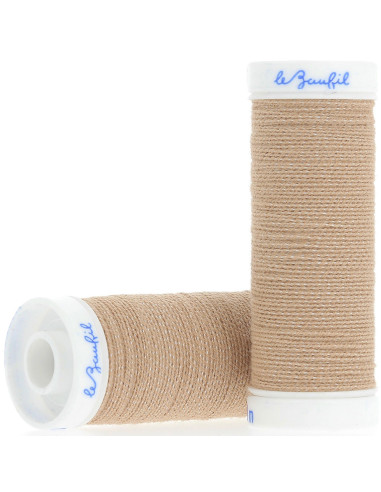 Elastic sewing thread for gathers Lastex Lebaufil