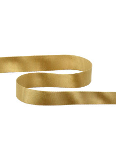 Grosgrain ribbon - Golden beige