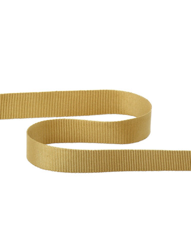 Grosgrain ribbon - Golden beige