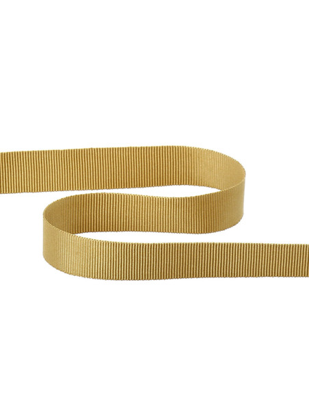 Grosgrain ribbon - Golden beige
