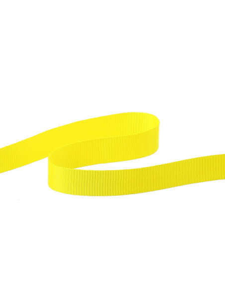 Grosgrain ribbon - Lemon yellow