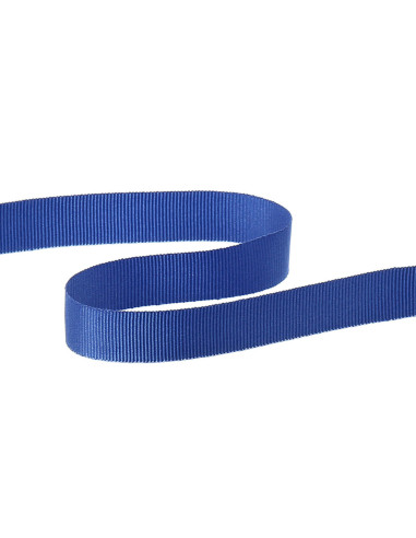 Grosgrain ribbon - Denim blue