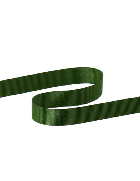 Grosgrain ribbon - Olive green