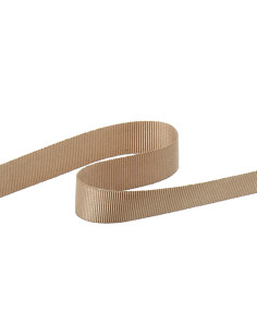 Grosgrain ribbon - Beige