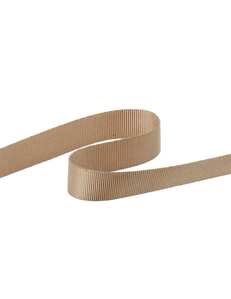 Grosgrain ribbon - Beige