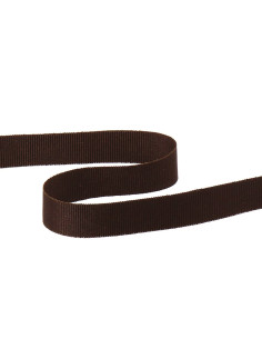 Grosgrain ribbon - Dark brown