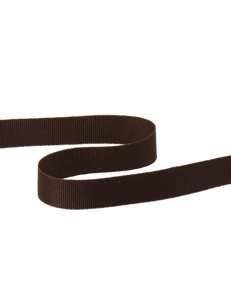 Grosgrain ribbon - Dark brown