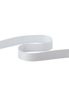 Grosgrain ribbon - Pearl gray