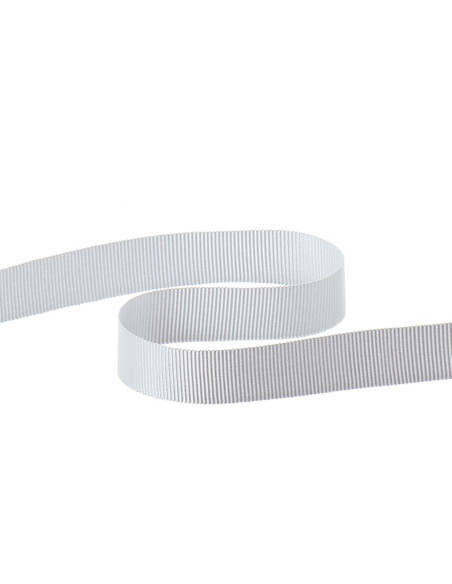 Grosgrain ribbon - Pearl gray