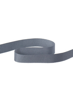 Grosgrain ribbon - Dark gray