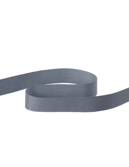 Grosgrain ribbon - Dark gray