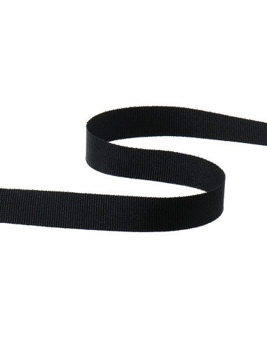 Grosgrain ribbon - Black