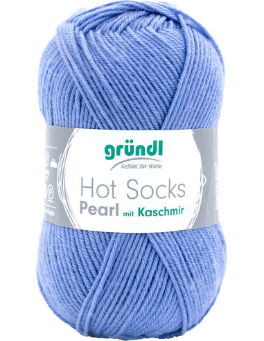 Hot Socks Pearl Solid Color Sock Yarn Gründl