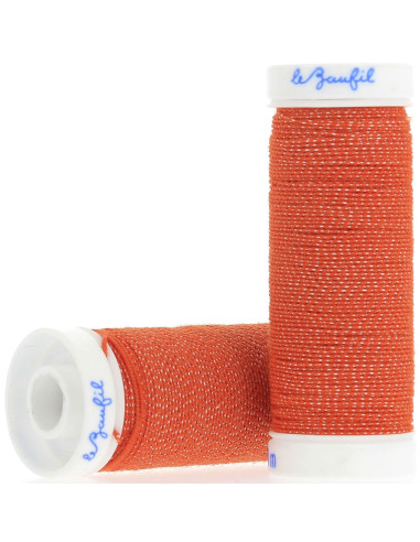 Elastic sewing thread for gathers Lastex Lebaufil