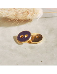 Joy Button - Majestic Purple 2