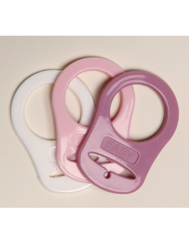 Anneaux clip en silicone pour attache-tétine