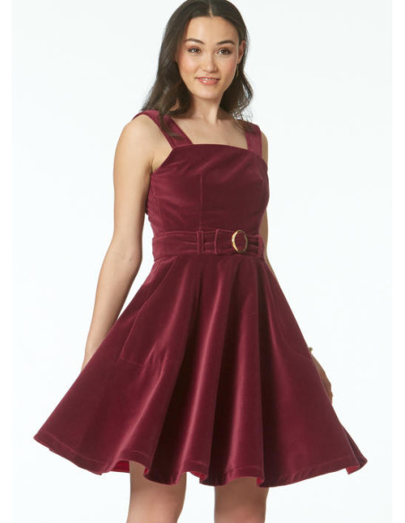 Dress pattern, belt, romper, and jumpsuit - McCall's 7626