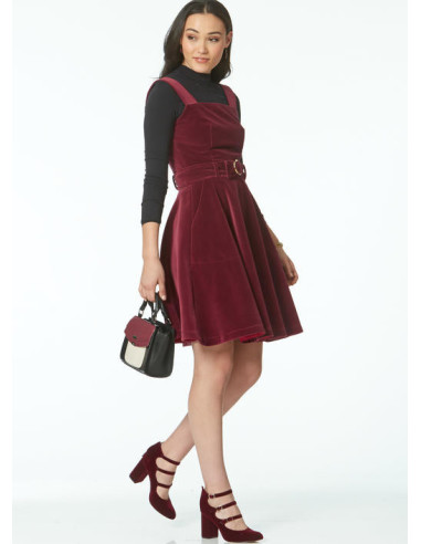 Dress pattern, belt, romper, and jumpsuit - McCall's 7626