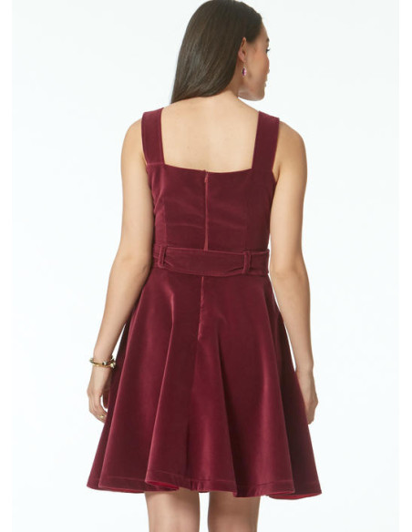 Dress pattern, belt, romper, and jumpsuit - McCall's 7626