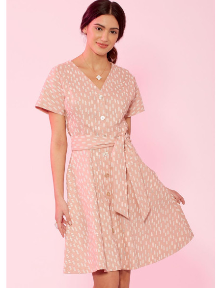 Dress and belt pattern - McCall's 7920